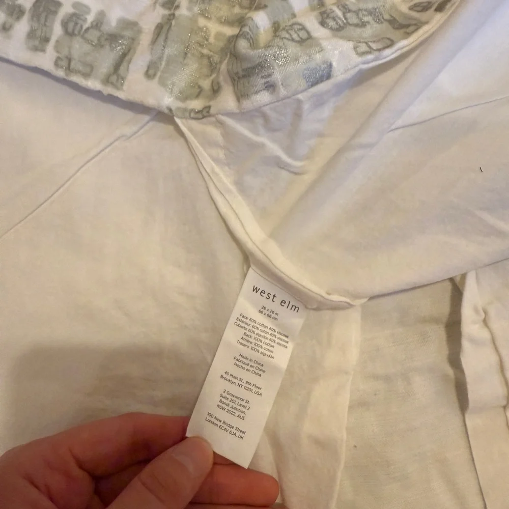West Elm Accent Pillow Sham (Pair of Two)